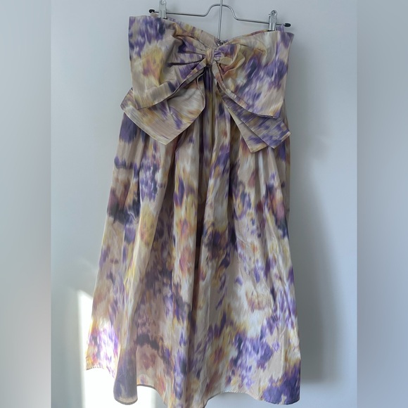 MSGM Bow Embellished Floral Skirt - Rare find! - Picture 16 of 16